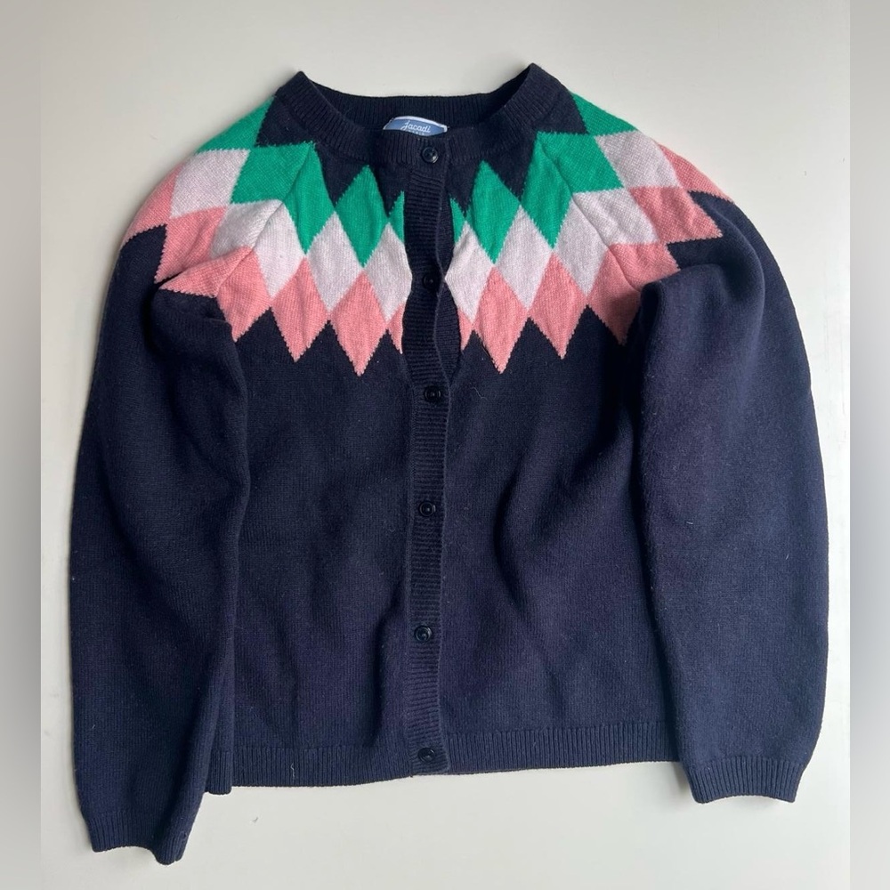Jacadi girl wool cardigan 8T - like new